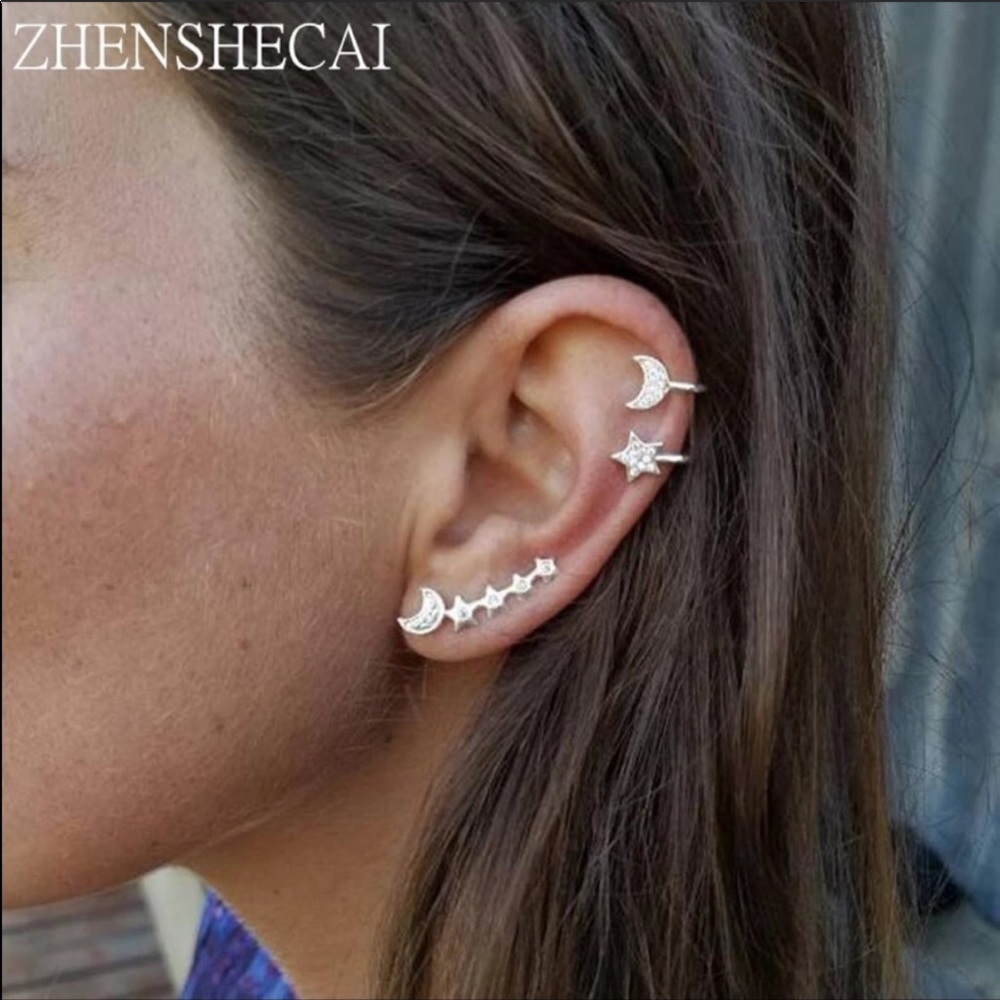Earring cuff set